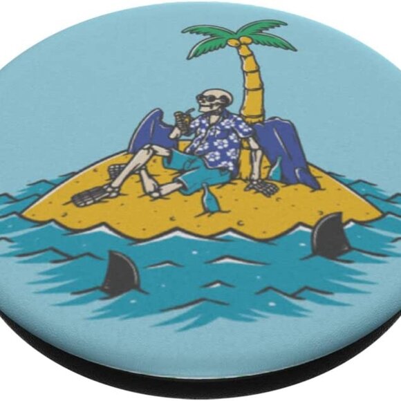 Chill Vibes Popsockets Single Grip & Stand Universal Phones and Tablet Holder - Picture 4 of 5